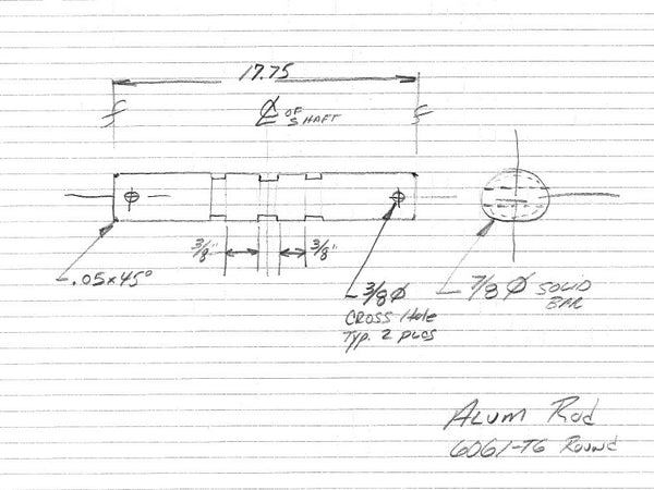 Kick-ass Deer Drag - Anodized Aluminum with Paracord Rope