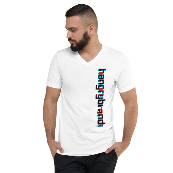 Unisex Short Sleeve V-Neck T-Shirt