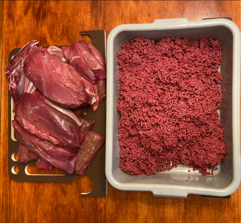 DIY Processing Ground Venison - North American Whitetail