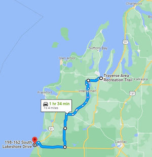 Bitch'in Northern Michigan Byways: M22, Eat Your Heart Out