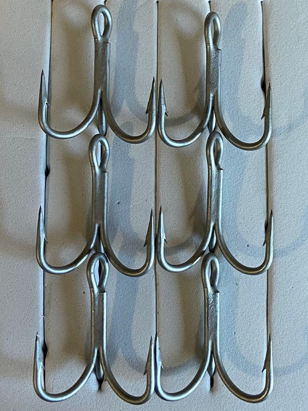 Treble Hooks - 6 pack (VMC PermaSteel)