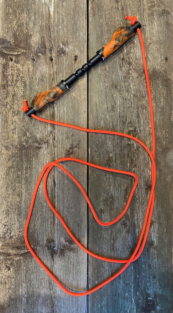 Kick-ass Deer Drag - Anodized Aluminum with Paracord Rope