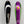 Load image into Gallery viewer, Purple, chartreuse, and yellow fishing spoon. 
