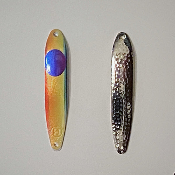 Custom RIFT 'Flutter' Spoon - All Water Trolling Lures (May-sized, Custom RIFT™) = 3.50" (1/4 oz.)