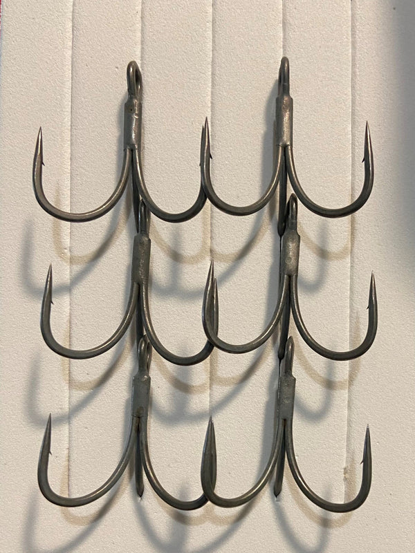 Treble Hooks - 6 pack (Gamakatsu - G finesse) – HangryBrand