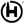 Load image into Gallery viewer, A black HangryBrand logo on a white backdrop. A HangryBrand logo consisting of a stylized letter &#39;H&#39; within an incomplete circle; the upper left portion of the letter consists of a stylized flame and extends into the opening of the incomplete circle.
